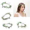 Clips de cheveux Cosplay Fairy Bandband avec des décors de pendentif et ethnique pour la mariée Flower Wedding Party