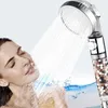 Badrum duschhuvuden zhangji badrum 3-funktion spa duschhuvud med switch stop-knapp högtryck anjonfilter badhuvud vattenbesparande dusch