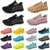 Style3 Men Women Running Shoes Sneaker Triple Black White Red Yellow Purple Green Blue Peach Pink Fuchsia Breathable Outdoor Trainer Sports Sneakers GAI