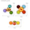 Sand Play Water Fun Baby Montessori Sug Cup Rotating Toy Childrens Finger Top Education Rotating Baby Shower Toy Q240426