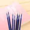 50Pcs/set 0.5mm Blue Black Red Ink Gel Pen Refill Pens Washable Handle School Writing Stationery Office Accessories