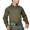 Ebenen EmerGear G3 Combat Tactical Shirt Upgrade -Version Herren BDU Sports Schlanker militärischer Dienst Tops Echtes Multicam