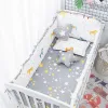 Setzt Neugeborene Baumwoll atmungsbare Bett Surround Onepiefe abnehmbare waschbare Kinder Bettum Umgebung Vier Jahreszeiten Universal Crib Surround