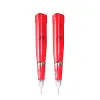 Pecifier 2016 New JS Color Red Professional Micro Nadeln Hine Lade -Plugin Dual Permanent Make -up Hine Pen