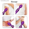 Autres éléments de beauté de la santé Femmes Vembrage puissant Magic Wand Massage corporel Av Vibratrice Femelle Stimulator Clitoral Produit adulte Femelle Q240426