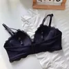 Mutandine femminili Anti Calcini Braplette Bra senza spalline adatto a donne sexy lingerie push up reggiseno nero lingerie carina coreana stylel2404