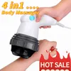 Elektrische afslankmassager Gun machine Magnetisch gewichtsverlies Therapie Therapie Body Massage Tool trillen Relax Muscle Roller Presoterapia 240416