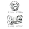 Moulds 4pcs/set Cookie Cutter Mold Stainless Steel Pet Dog Bone Paw Shaped DIY Cake Sugarcraft Pastry Biscuit Mould Kitchen Baking Tool