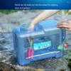 Vattenflaskor Läcksäker stor kapacitetsbehållare 12L Canister dricker förvaring hink bekvämt handtag för campingresor
