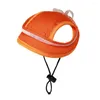 Appareils pour chiens charmant chat capuchon accrocheur en polyester super doux chapeau de compagnie chaton de soleil avec des trous d'oreille