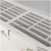 Andere huizentuin Airconditioning ER zonder het verwijderen van antidirect blazende windsjield Baffle Hanging-type conditioner Dust Drop del DHJ98