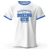 Camisetas masculinas Camiseta de boxe masculina Camiseta 100% de algodão puro Retro de camisetas esportivas impressas masculino Summer Top Sportswear J240426