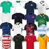 2023 Irlanda Rugby Jersey Sportswear 23/24New Fiji Japão da Escócia da Sul Inglaterra Africana Austrália Argentina Away French Waleser