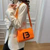 Designer flip Spanish light nylon small square versatile single womens bag