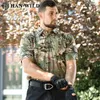 Taktische T-Shirts Jagd T-Shirt Airsoft Military Tactical Shirt Camo Herren Kleidung T-Shirt Wander T-Shirt Buntes Ball Sporthemd 240426