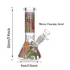 Egyptian style high-temperature luminous paper hookah pot, handmade heat-resistant glass hookah pot