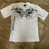 Men's T-Shirts Y2K Retro T-shirt New Harajuku Hip Hop Round Neck Extra Large Mens Short Sleeve Gothic Clothing Top Q240426