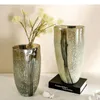 Vases Creative Peeted Very Vase Hydroponics Fleurs Pots Desk Decoration Arrangement de fleurs Artisanat Floral Floral Modern Home Decor