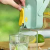 Bouteilles d'eau seau de boisson froide avec robinet Dispensateur de boissons pratiques pour rassemblement en plein air ou pique-nique Fou99