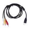 2024 1.5M USB To RCA Cable USB 2.0 Male To 3 RCA Male Coverter Stereo Audio Video Cable Television Adapter Wire AV A/V TV AdapterFor TV Audio Video Cable