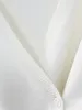 女性のニット女性ホワイトブラックパープルセータークロス斜めのプラケットウールシンプルなVネックシングル胸肉ニットカーディガン春2024