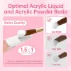 Vloeistoffen 1 pc 120 ml Acryl Monomeer Vloeistof voor nagelverlenging 3D snijwijk Acryl Liquid nodig Acryl Poeder nagelgereedschap