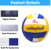 Volleyboll 1st Ny Soft Touch Volleyball PVC Material Högkvalitativ sport inomhus volleybollträning Ballofficial Specification Volleyball