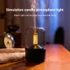 Appareils Candlelight Fire Flame Aromathérapie Diffuseur d'huile essentielle pour la salle à domicile parfum Ultrasonic Air Humidificateur USB Aroma Diffuseur