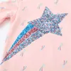 Girl's Dresses Jumping Meters 2-7T Animals Princess Girls Dresses Cotton Autumn Spring Childrens Clothes Autumn Kids Whale Toddler DressL2405