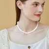 Kedjor Hawaiian White Chip Shell Choker Halsband för kvinnor Puka Chain Link