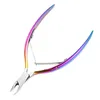 Nail Cuticle Nipper Scissors Stainless Steel Manicure Colorful Clipper Dead Skin Remover Pedicure Eagle Beak Pliers