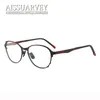 Sunglasses Frames Clearance Prescription Glasses With Lens Eyeglasses Women Men Frame Vintage Optical Round Metal Hand-made Special