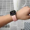 Watch Bands Silicone strap for Watch 44mm 40mm 45mm 41mm 49mm 42mm 38mm 44mm sports bracelet iWatch series 9 8 7 SE 6 5 4 Ultra 2 240424