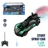 Auto elettrica/rc 1/20 Mini RC Auto Remoto Drift Spray Racing Auto con giocattoli per auto leggeri adatti per il regalo per ragazzi 2,4 g di bambini per bambini