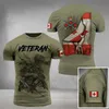 Magliette tattiche 3d canadese camuffato stampato da uomo T-shirt Army Combat Milita