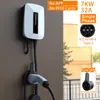 Car Charging Station Type2 32A 7KW Electric Vehicle Car Charger 1 Phase EVSE Wallbox EV IEC62196