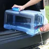 Bottiglie d'acqua Box grande scatola di plastica per lo stoccaggio Contenitore per la casa con secchio puro con rubinetto