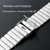 Watch Bands Suitable for Watch Band series 8 7 6 5 4 SE 3 2 1 Ultra 49mm 45mm 44mm 41mm 40mm 42 commercial stainless steel metal strip 240424