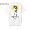 T-shirts pour hommes Designer Summer Tees Loose Offs Brands Fashion Tops Homme Sage décontracté Luxurys Vêtements Street White Shorts Cloth