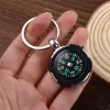 Boussole en plein air Camping Randonnée Mini Navigateur Compass Navigator Pocket Pocket Compass Keychain Survival Tool