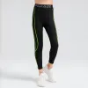 Tillbehör barn tätt snabb torr fitness byxor kompression baslager som kör leggings fotbollsträning leggings sport täta byxor