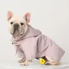 Vêtements pour chien unisexe cohésion confortable en manteau de chiot animal de compagnie à deux pattes
