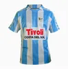 2024 2025 Camiseta Malaga CF Soccer Jersey 120 Aniversario Kids Kit Remake Retro 24/25 Home S-4xlfootball Shirts Men Bustinza M. Juande Ramon Feba Alex Gallar Sol Munoz1