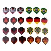 Fléchettes Long Life Wholesale Pet Dart Flights Filts National Flag Cool Styles Unique Darts Tails Pack 24/27 / 36pcs