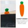 Carrot marcador de silicone papelaria para crianças engraçadas para estudantes Cartoon Supplies Students Bookmarks