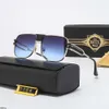 Dita Designer for Women Hot Millionaires Mens Mens Sunglasses Full Crame Vintage Design Millionaire 1.1 Sungass Off Black Made in Italie Eyewea