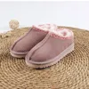 Kids Toddler Tasman Slippers Tazz boys girls Baby boots Chestnut Fur Slide Sheepskin Shearling Classic Ultra Mini Boot Winter Mules Slip-on Wool