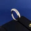 Women Band Tiifeany Ring Jewelry The New T-House Lock Series with Chain Unisex Smooth Oval Stylish Simple and Versatile