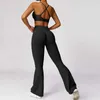 Frauen Tracksuits 2-teilige Sport-Set Frauen Flash Hosen Übung Set Damen Langarm Hemd Set schnell trocknend Yoga Kleidung Fitnessstudio Sportswear Frauen 240424