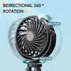 Electric Fans Usb Rechargeable Portable Octopus Mini Fan 3 Speed Handheld Cooling Fan With Hanger Stand And Wrap For Stroller Outdoor